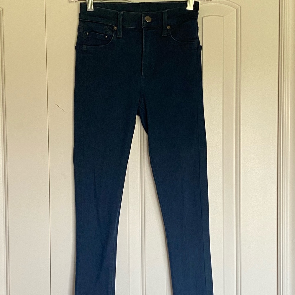 High rise skinny leg lightweight stretch